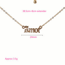 Load image into Gallery viewer, Ladies names  necklaces in golden