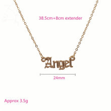 Load image into Gallery viewer, Ladies names  necklaces in golden