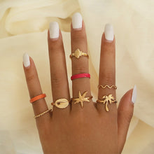 Load image into Gallery viewer, Finger rings  set with various designs
