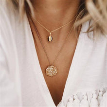 Load image into Gallery viewer, ladies choker necklce with moon and star