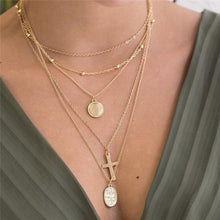 Load image into Gallery viewer, ladies choker necklce with moon and star
