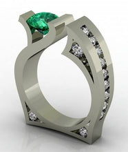 Load image into Gallery viewer, uniqe stone rings for ladies