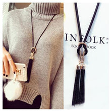 Load image into Gallery viewer, long necklace with unique pendant